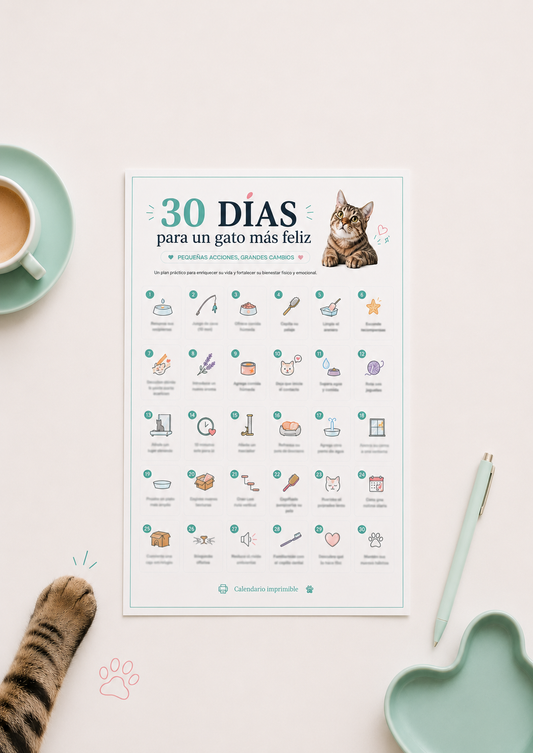 30 Días para un Gato Más Feliz!